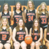 Front row L to R: Lexi Oster, Autumn Guyette, Lauren Marks and Amilli Dugans. Back row L to R: Hailey Kallvy, Jorja Wernle, Savanah Pontious, Emma Rahm, Chloe Nordmann and Lexi Hooks.
